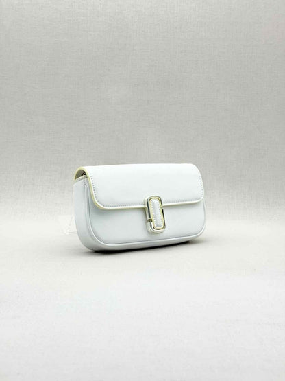Pre - loved MARC JACOBS Mini The J Mark White Shoulder Bag at Reems Closet