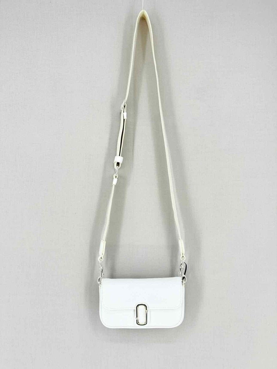Pre - loved MARC JACOBS Mini The J Mark White Shoulder Bag at Reems Closet