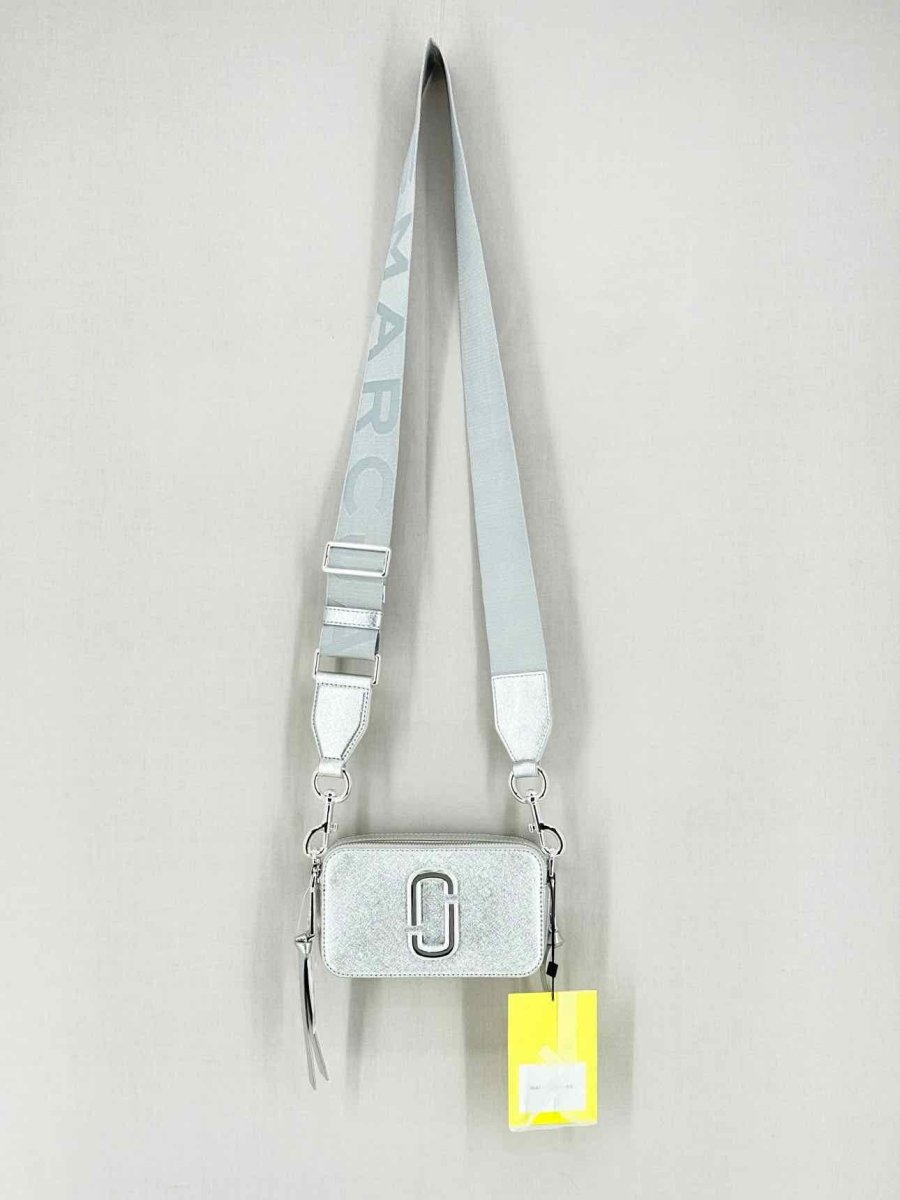 Pre - loved MARC JACOBS Silver Shoulder Bag at Reems Closet