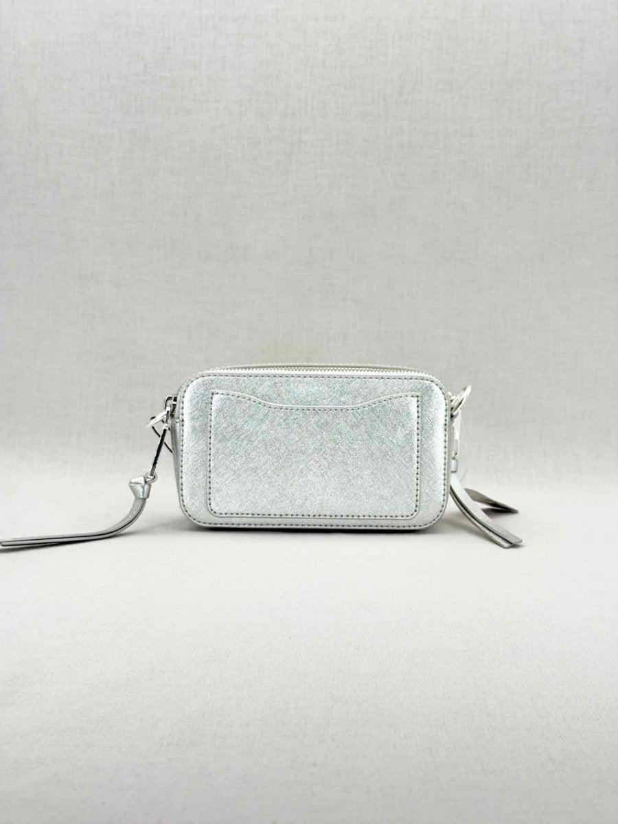 Pre - loved MARC JACOBS Silver Shoulder Bag at Reems Closet
