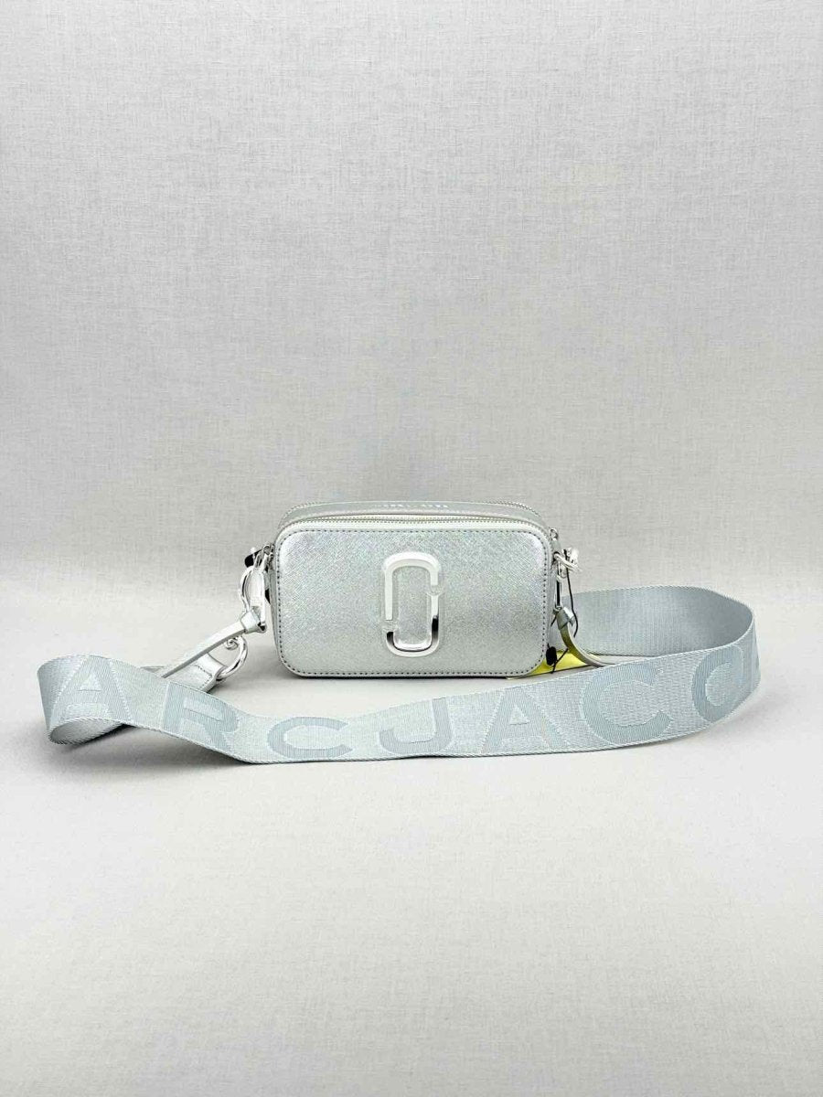 Pre - loved MARC JACOBS Silver Shoulder Bag at Reems Closet