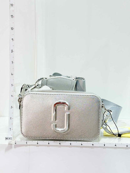 Pre - loved MARC JACOBS Silver Shoulder Bag at Reems Closet