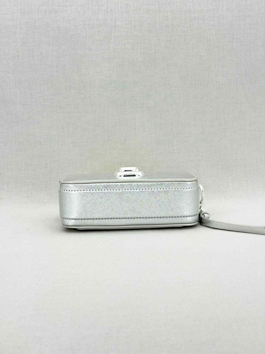 Pre - loved MARC JACOBS Silver Shoulder Bag at Reems Closet