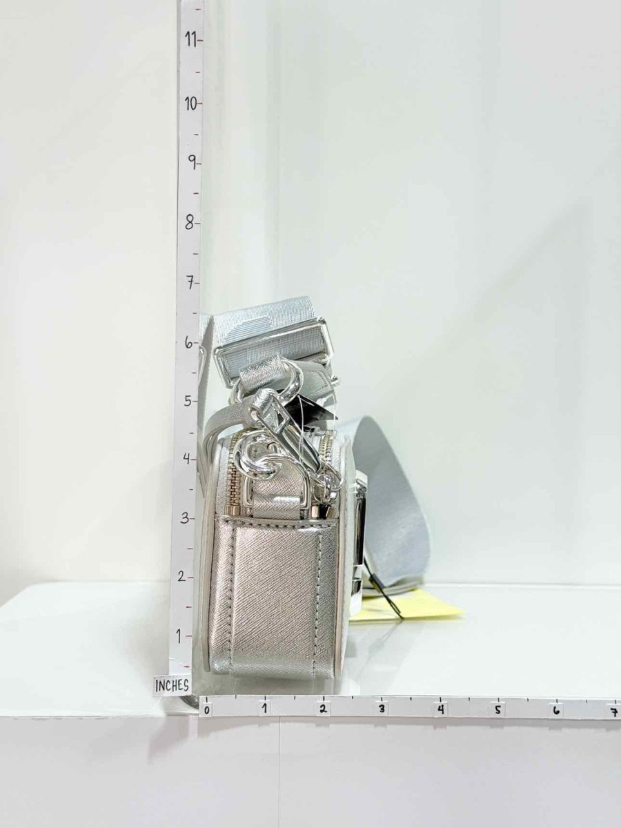 Pre - loved MARC JACOBS Silver Shoulder Bag at Reems Closet