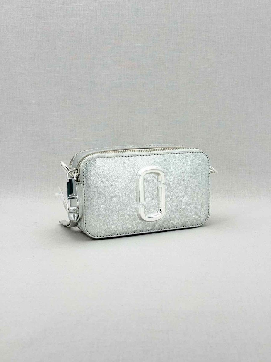 Pre - loved MARC JACOBS Silver Shoulder Bag at Reems Closet