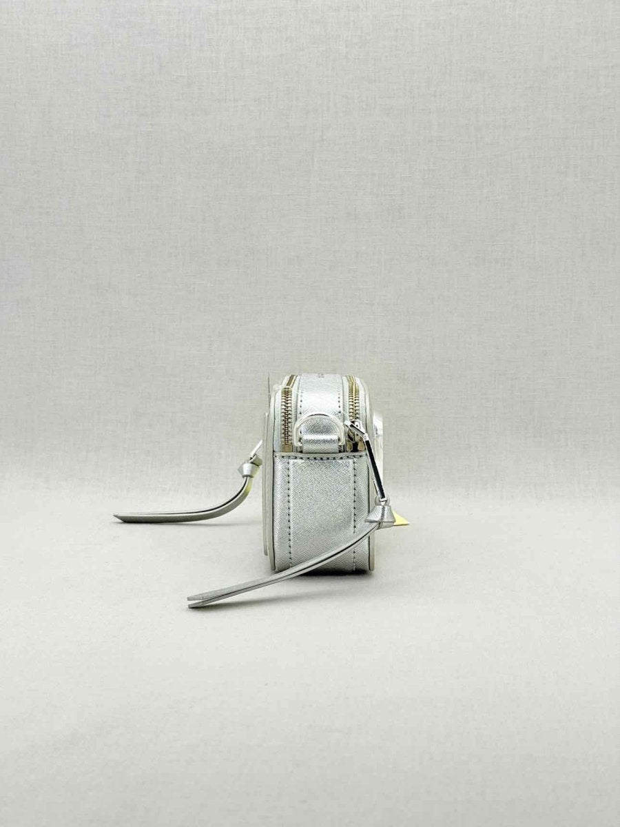 Pre - loved MARC JACOBS Silver Shoulder Bag at Reems Closet