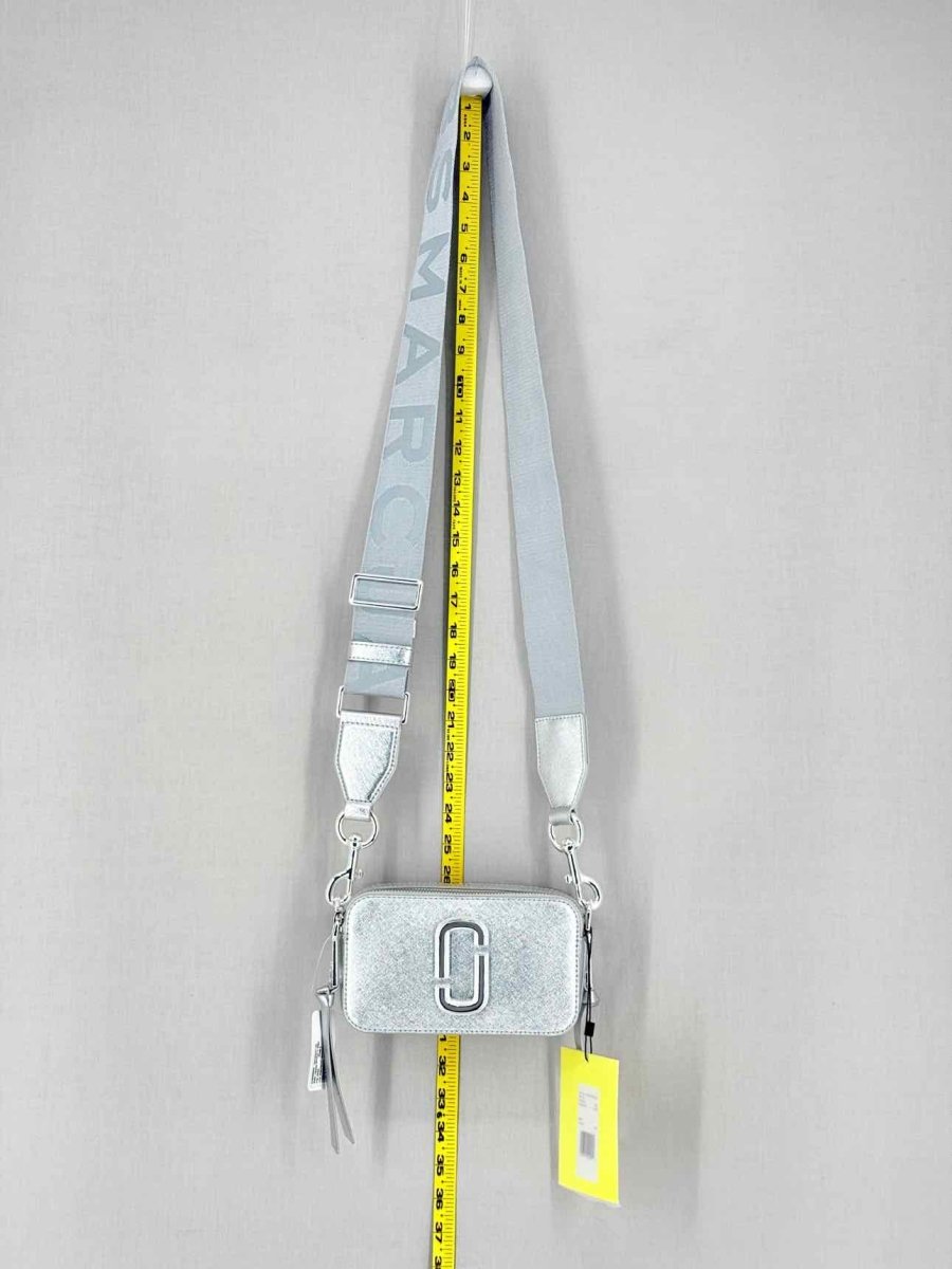 Pre - loved MARC JACOBS Silver Shoulder Bag at Reems Closet