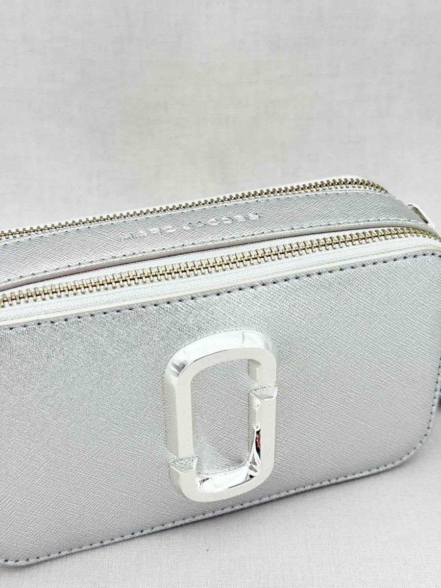 Pre - loved MARC JACOBS Silver Shoulder Bag at Reems Closet
