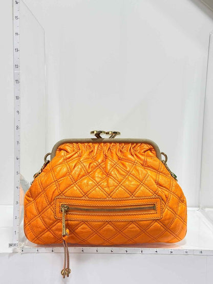 Pre-loved MARC JACOBS Stam Bag Orange Shoulder Bag at Reems Closet