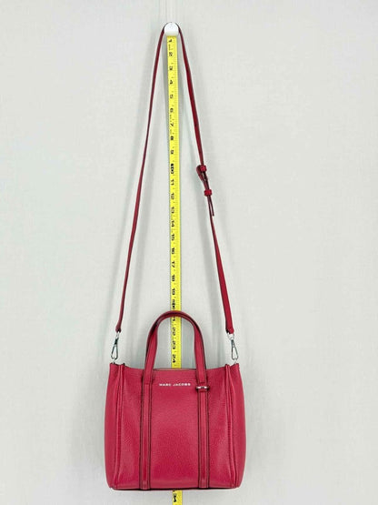 Pre - loved MARC JACOBS The Tag Tote Red Tote Bag at Reems Closet