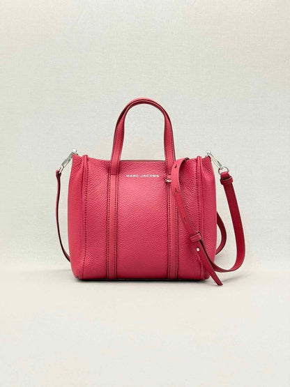 Pre - loved MARC JACOBS The Tag Tote Red Tote Bag at Reems Closet