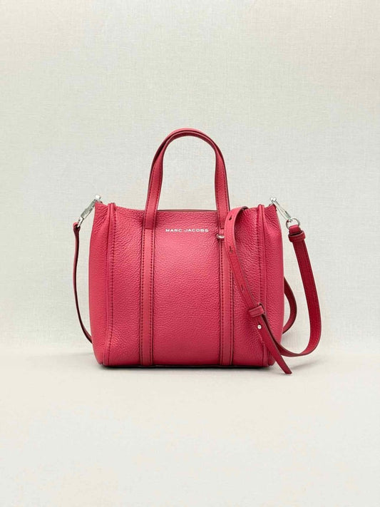 Pre - loved MARC JACOBS The Tag Tote Red Tote Bag at Reems Closet