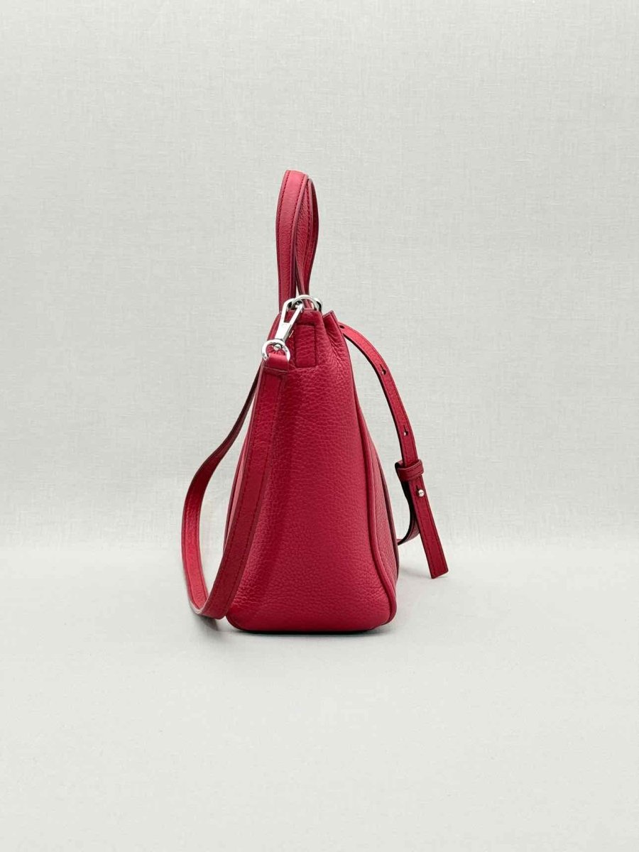 Pre - loved MARC JACOBS The Tag Tote Red Tote Bag at Reems Closet