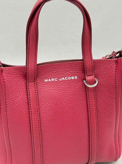 Pre - loved MARC JACOBS The Tag Tote Red Tote Bag at Reems Closet