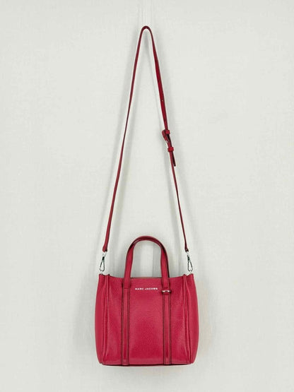 Pre - loved MARC JACOBS The Tag Tote Red Tote Bag at Reems Closet