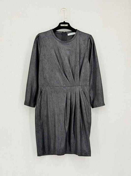 Pre-loved MARELLA Grey Size Medium Short Dress at Reems Closet