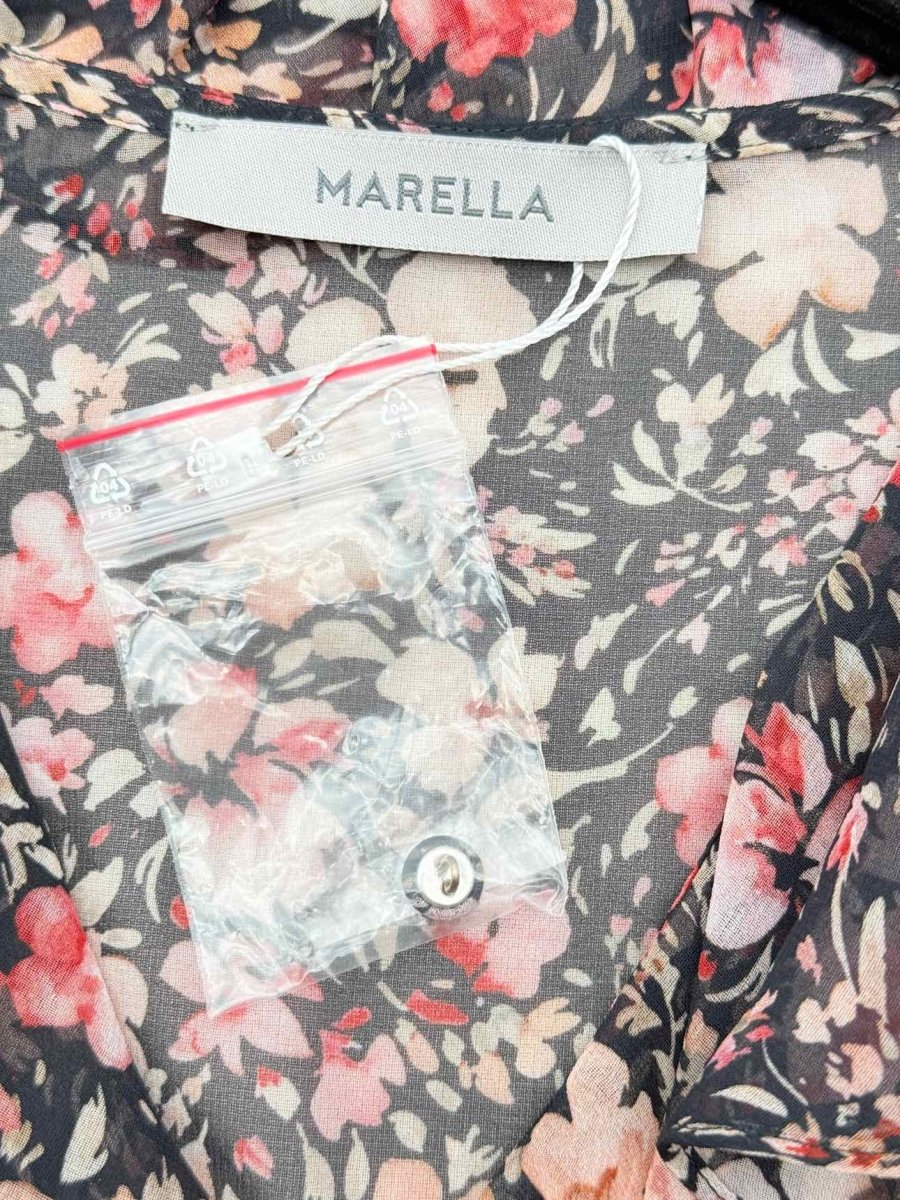 Pre-loved MARELLA Pink Multicolor Size Small Short Dress at Reems Closet
