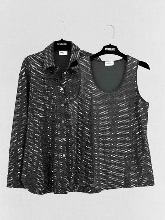Pre - loved MARELLA SPORT Size Large Twinset at Reems Closet