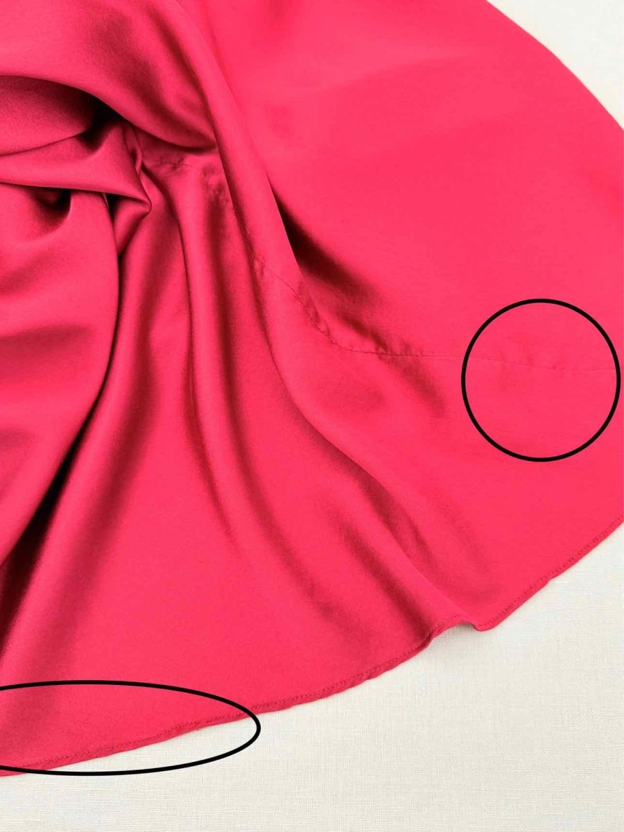 Pre - loved MARIA BIANCA NERO Red & Pink Size Medium Midi Dress at Reems Closet