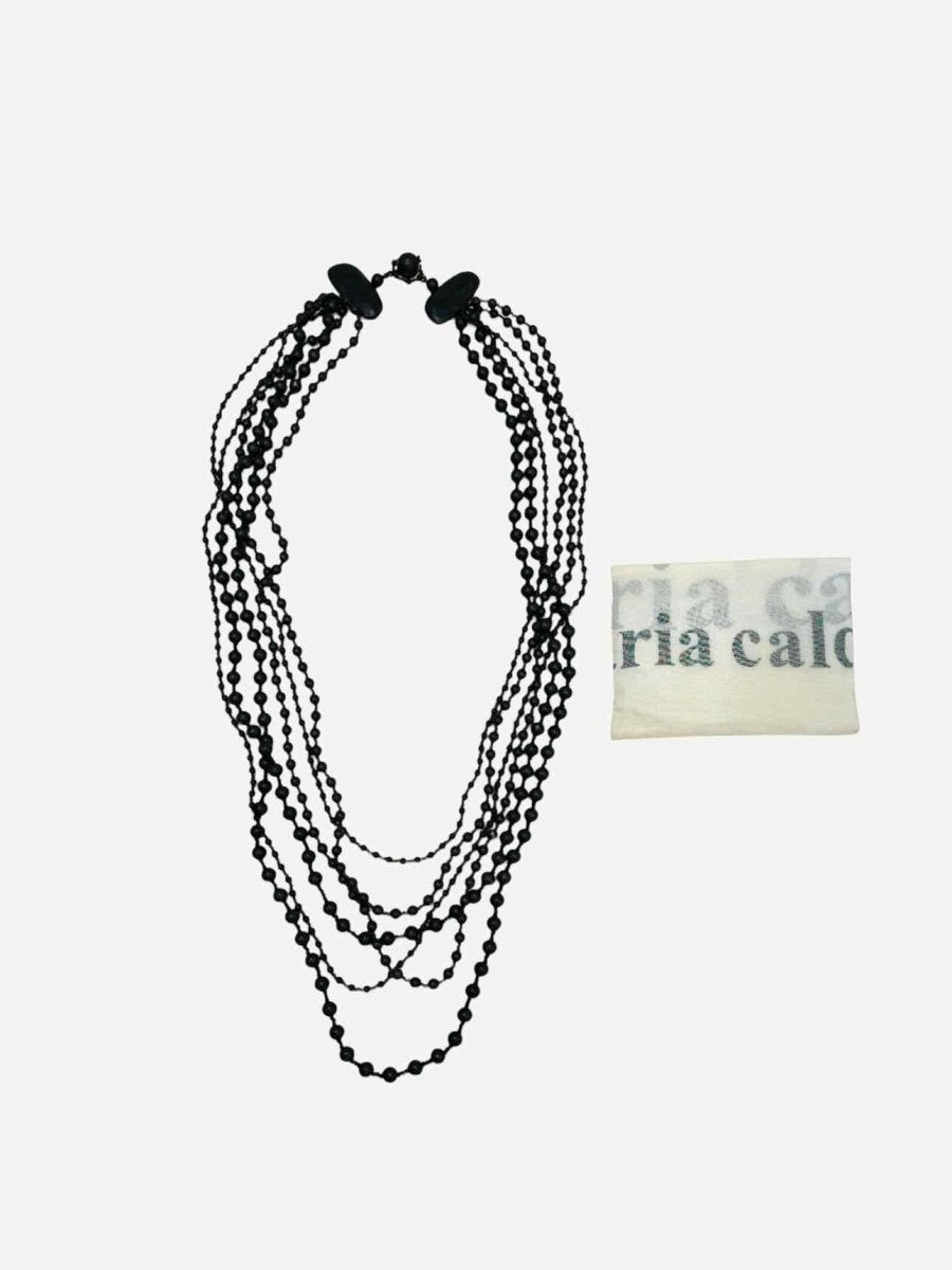 Pre - loved MARIA CALDERARA Fashion Necklace at Reems Closet