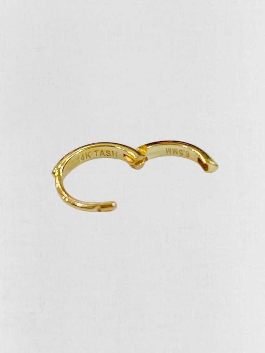 Pre - loved MARIA TASH Vertex Single Hoop Earrings at Reems Closet