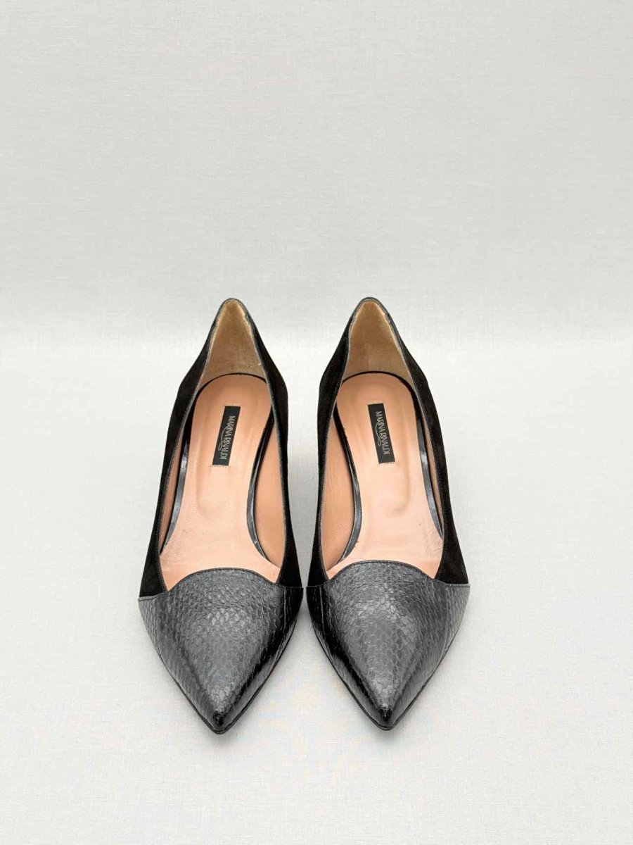 Pre-loved MARINA RINALDI Black Size EU 40 Pumps at Reems Closet