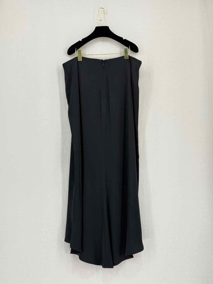 Pre-loved MARINA RINALDI Black Size Large Long Skirt at Reems Closet