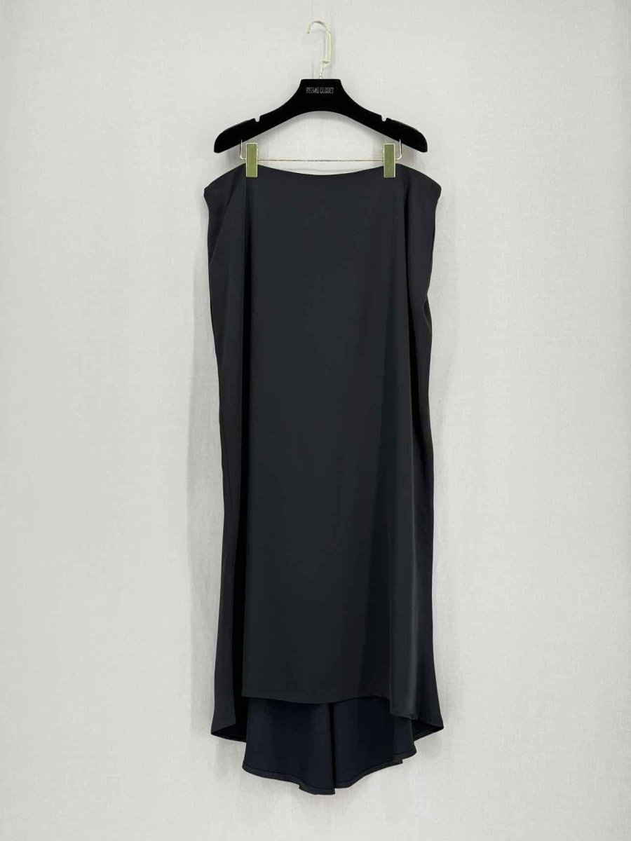 Pre-loved MARINA RINALDI Black Size Large Long Skirt at Reems Closet