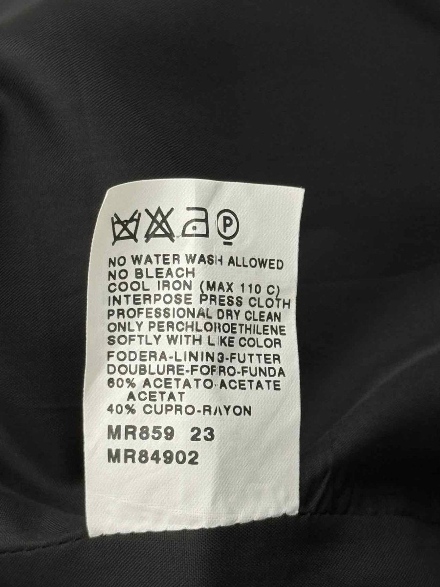 Pre-loved MARINA RINALDI Black & White Size US 12 Midi Dress at Reems Closet