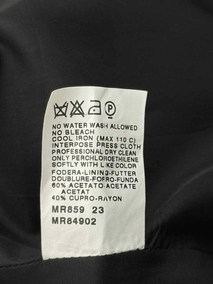 Pre-loved MARINA RINALDI Black & White Size US 12 Midi Dress at Reems Closet
