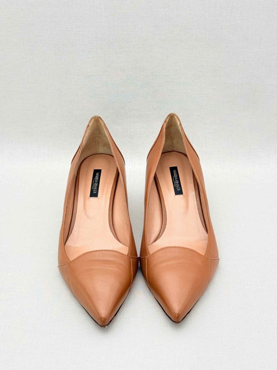 Pre-loved MARINA RINALDI Brown Size EU 40 Pumps at Reems Closet