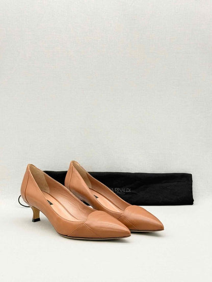 Pre-loved MARINA RINALDI Brown Size EU 40 Pumps at Reems Closet