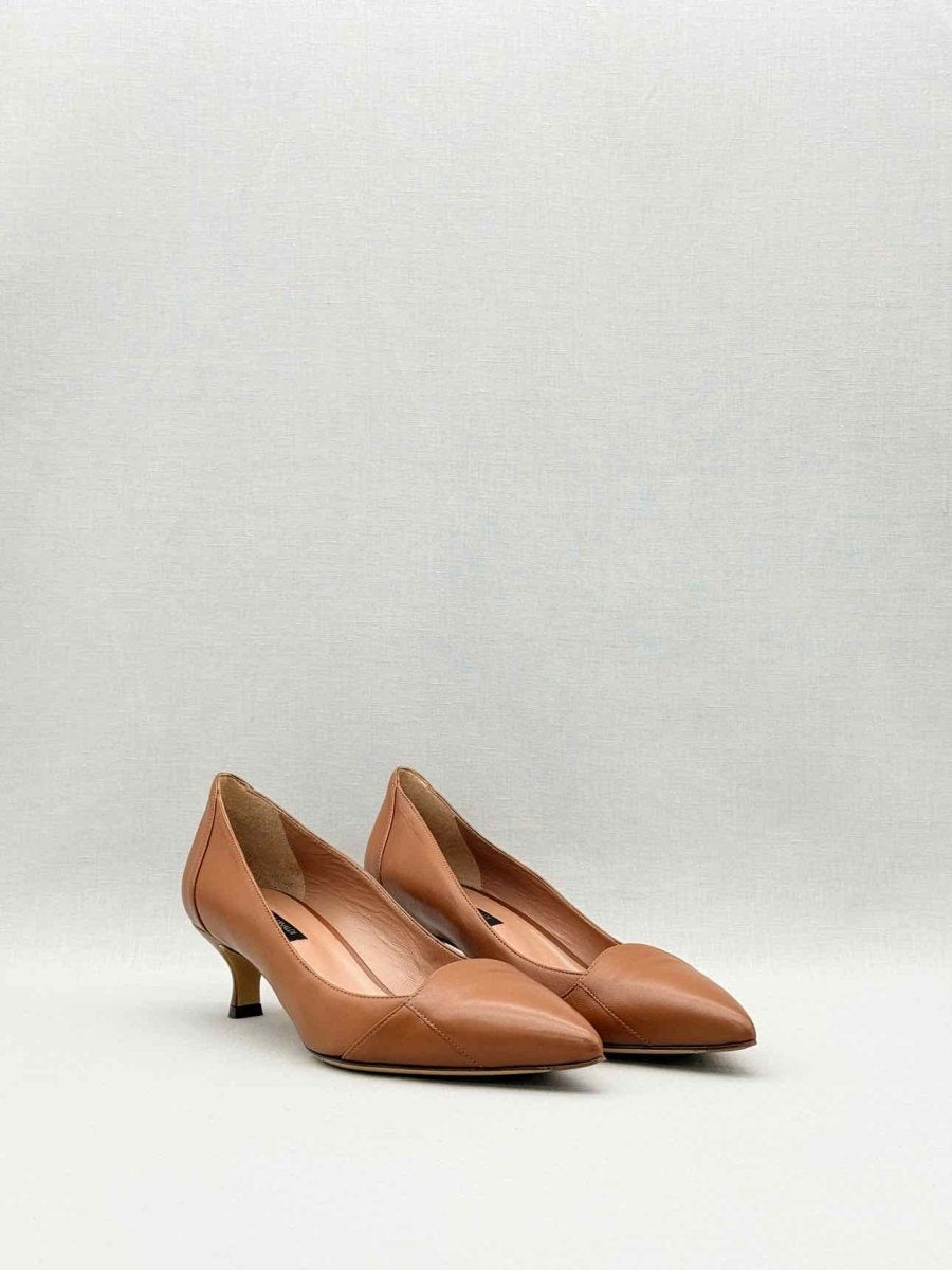 Pre-loved MARINA RINALDI Brown Size EU 40 Pumps at Reems Closet
