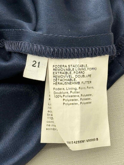 Pre-loved MARINA RINALDI Navy Blue Long Dress at Reems Closet