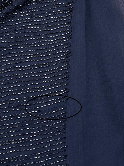 Pre-loved MARINA RINALDI Navy Blue Long Dress at Reems Closet