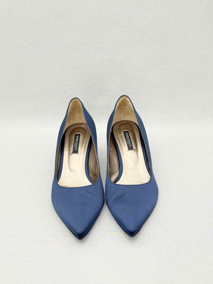 Pre-loved MARINA RINALDI Navy Blue Size EU 40 Pumps at Reems Closet