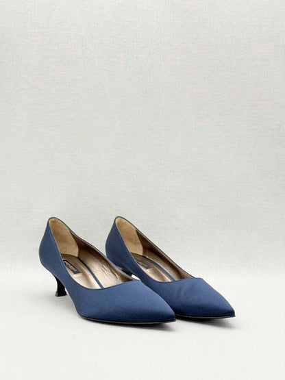Pre-loved MARINA RINALDI Navy Blue Size EU 40 Pumps at Reems Closet