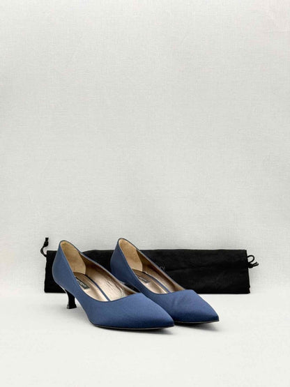 Pre-loved MARINA RINALDI Navy Blue Size EU 40 Pumps at Reems Closet
