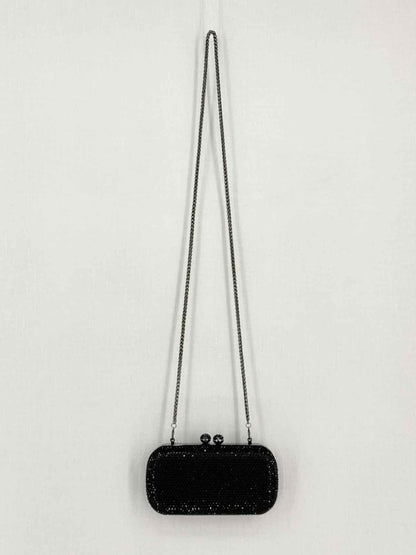 Pre-loved MARINA RINALDI Saetta Black Clutch at Reems Closet