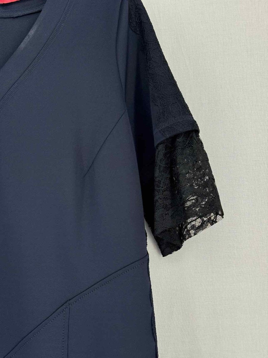 Pre-loved MARINA RINALDI Size Medium Knee Length Dress at Reems Closet