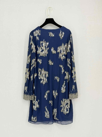 Pre-loved MARK & JAMES Navy Blue Size XSmall Short Dress at Reems Closet