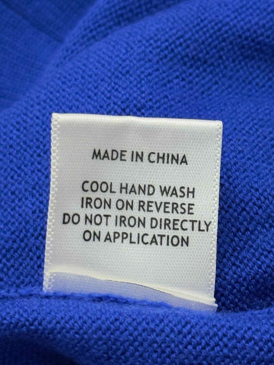 Pre - loved MARKUS LUPFER Blue Printed Size Small Jumper at Reems Closet