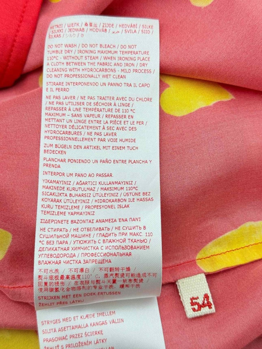 Pre - loved MARNI Bunch Of Hearts Red Heart Print Size XL Shirt at Reems Closet