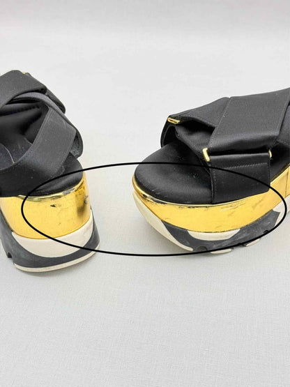 Pre - loved MARNI Criss Cross Black Size EU 36 Sandals at Reems Closet