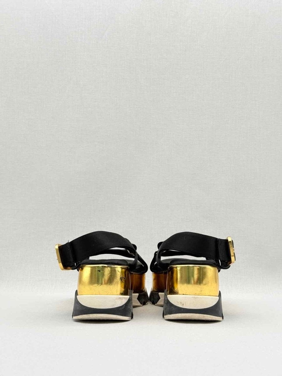 Pre - loved MARNI Criss Cross Black Size EU 36 Sandals at Reems Closet