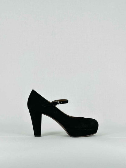 Pre - loved MARNI Mary Jane Black Size EU 38 Pumps at Reems Closet