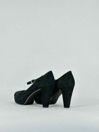 Pre - loved MARNI Mary Jane Black Size EU 38 Pumps at Reems Closet