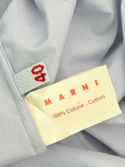 Pre-loved MARNI Pale Blue Size US 4 Blouse at Reems Closet