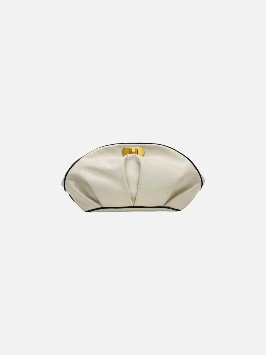 Pre - loved MARNI White Clutch at Reems Closet