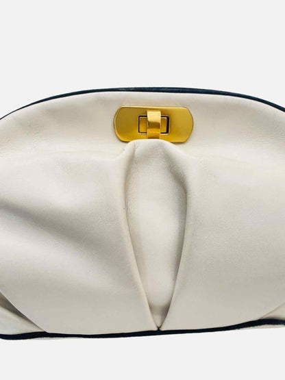 Pre - loved MARNI White Clutch at Reems Closet